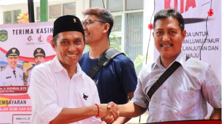 Anggota DPRD Lutim Dukung Reward Kepada Wajib Pajak yang Berprestasi