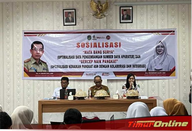 
					BKPSDM Luwu Timur Gelar Sosialisasi Mata Bang Surya