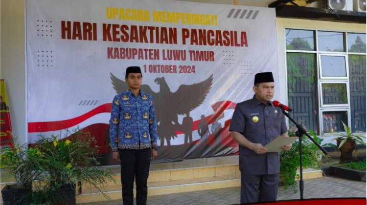 Jayadi Nas Pimpin Upacara Hari Kesaktian Pancasila