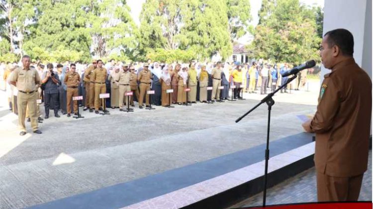 Pimpin Apel Pagi, Ini Tiga Penekanan Pjs Bupati Luwu Timur