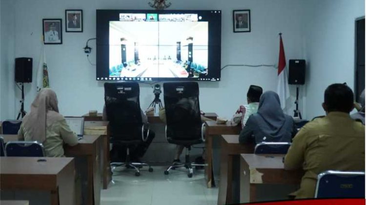 Dewan Pengurus KORPRI Lutim Ikuti Pembukaan Seleksi Khafila MTQ KORPRI Tingkat Provinsi Secara Virtual
