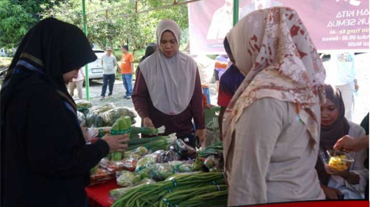 DPKP Lutim Gelar Kegiatan Gerakan Pangan Murah