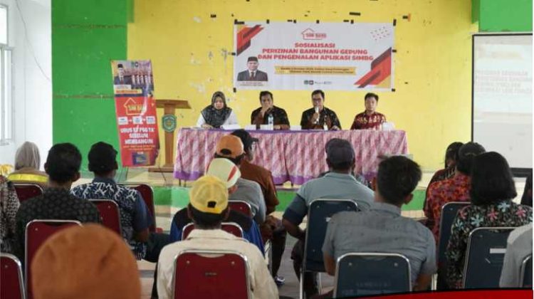 Mudahkan Pelayanan Dalam Pengurusan PBG, Dinas PUPR Lakukan Sosialisasi dan Pengenalan SIMPG