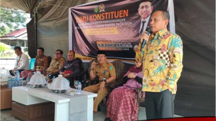 Reses Perdana, Siddiq Dengar Aspirasi Masyarakat Ussu