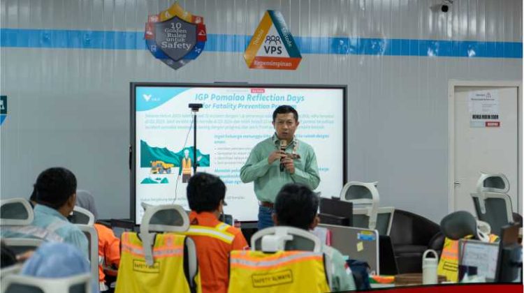 Dari Refleksi ke Aksi: PT Vale Teguhkan Komitmen untuk Keselamatan yang Berkelanjutan di Area Proyek