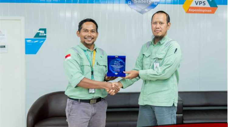 Tertib Frekuensi, PT Vale IGP Pomalaa Raih Penghargaan Loka Monitor SFR Kendari