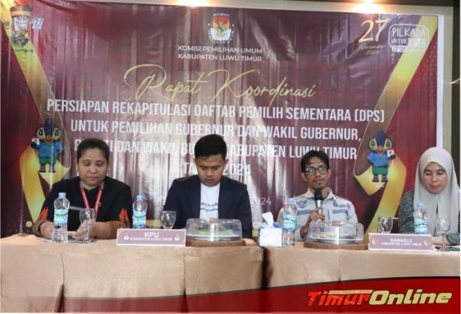 
					Ketua Bawaslu Luwu Timur Ajak KPU Bersinergi Wujudkan Daftar Pemilih Berkualitas