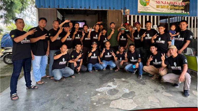 Dukung Penuh Paslon Budiman – Akbar, Komunitas Abang Jaga Konsolidasi, Galang Suara Hingga ke Desa