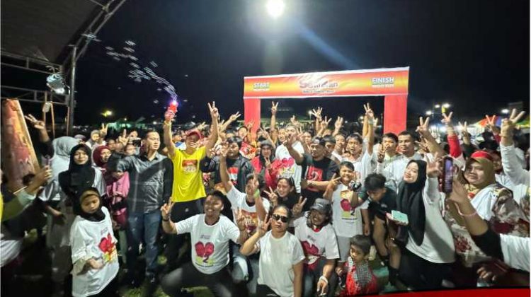 Meriahkan Pilkada, Night Run Milenial dan Gen Z di Tomoni Sambut Dukungan Penuh Akbar Andi Leluasa