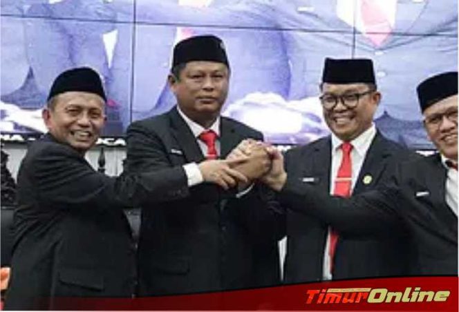 
					Ober Datte dan Siddiq Pimpinan Sementara DPRD Luwu Timur