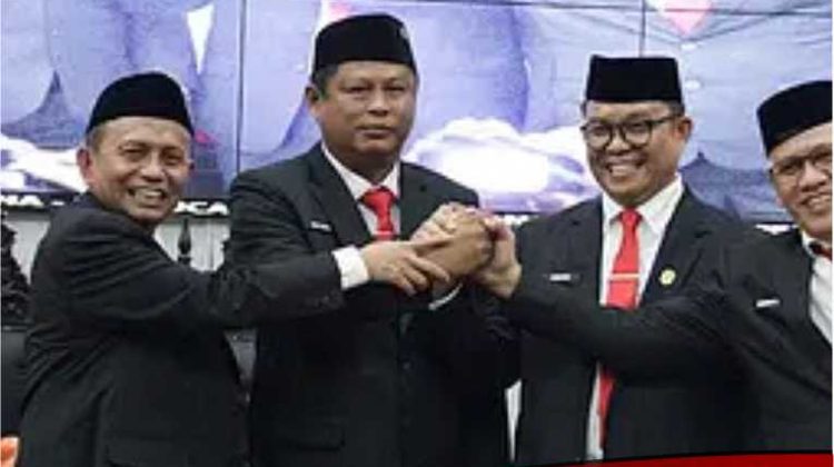 Ober Datte dan Siddiq Pimpinan Sementara DPRD Luwu Timur