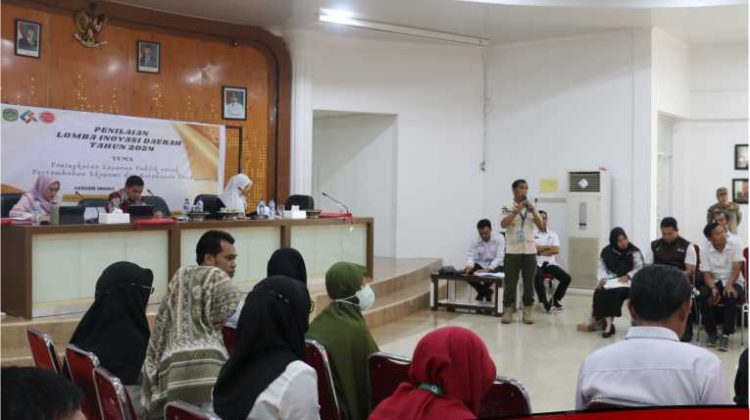 Pemkab Lutim Gelar Pemaparan dan Lomba Inovasi Daerah Tahun 2024