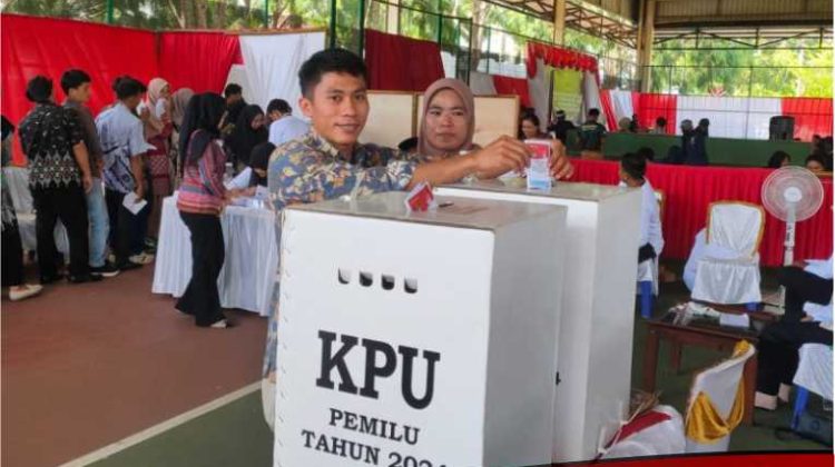 KPU Lutim Gelar Simulasi Pemungutan Suara Pilkada 2024