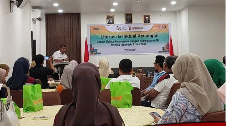 Pelaku Usaha di Lutim Ikuti Kegiatan Literasi dan Inklusi Keuangan