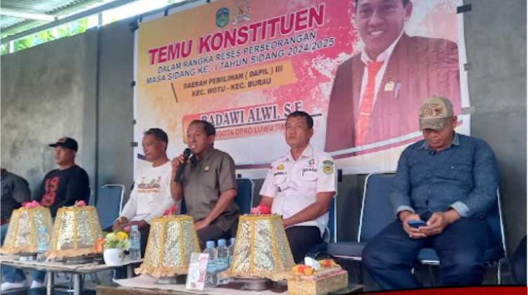 Reses di Cendana Hijau, Badawi Alwi Serap Sejumlah Aspirasi