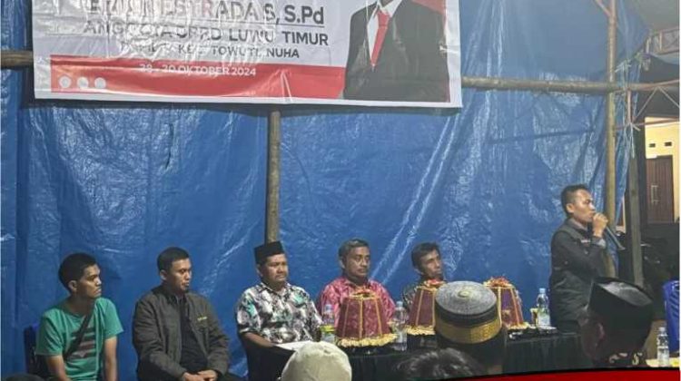 Erick Strada Reses di Timampu Terima Berbagai Aspirasi