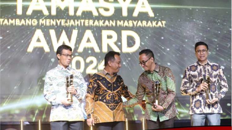 Dorong Pemberdayaan Ekonomi dan Sosial, PTVI Terima Tamasya Award di Minerba Expo 2024