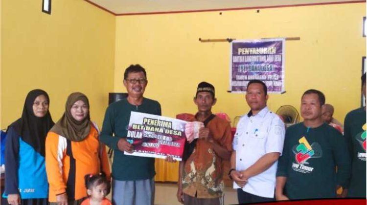 29 KPM Desa bahari Terima BLT-DD Tahap IV
