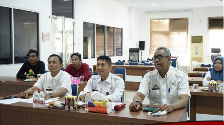 Distransnaker Lutim Ikuti Kick off Pembahasan Potensi 153 Kawasan Transmigrasi Secara Virtual
