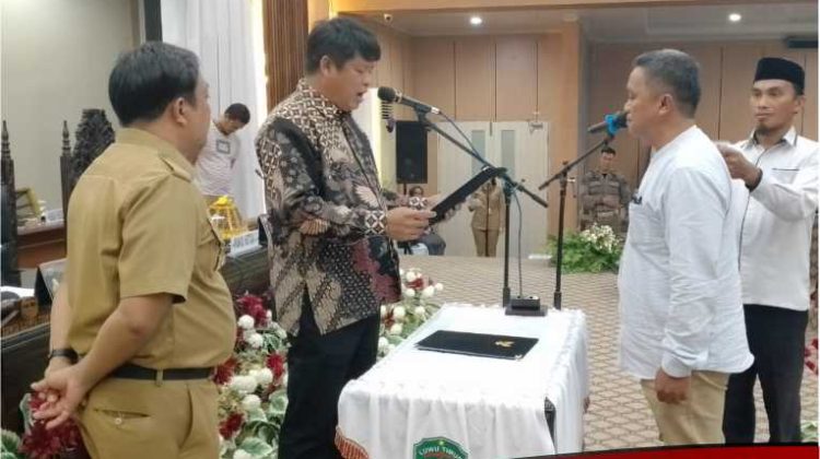 DPRD Lutim Gladi Pelantikan Anggota DPRD PAW Yusuf Pombatu