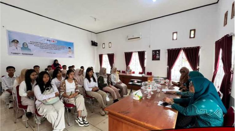 Dinsos P3A Gelar Penguatan dan Peningkatan Kapasitas Forum Anak Sebagai Agen 2P