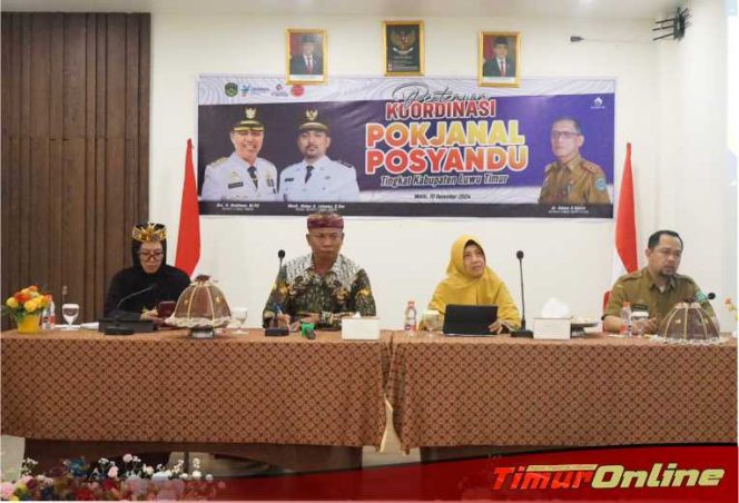 
					Optimalkan Pembinaan Pokjanal Posyandu, Dinkes Lutim Gelar Rakor