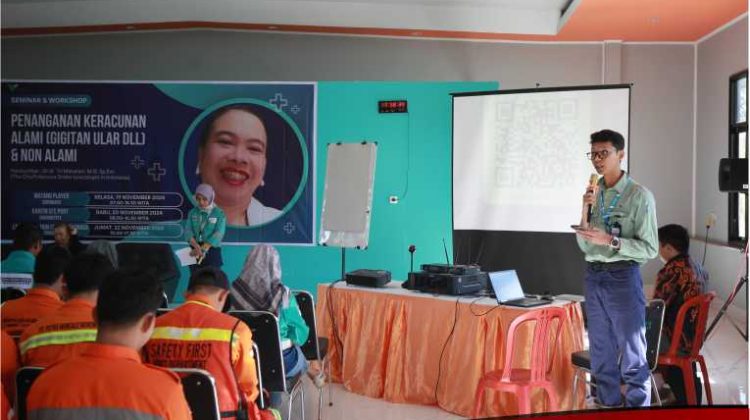 Komitmen Terhadap Keselamatan Kerja, PT Vale Perkuat Kesiapsiagaan bersama Ahli Toksikologi Nasional