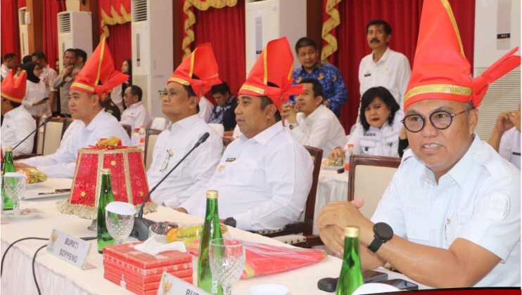 Budiman : Rakor Pangan Momentum Penting Tingkatkan Ketahanan Pangan di Lutim