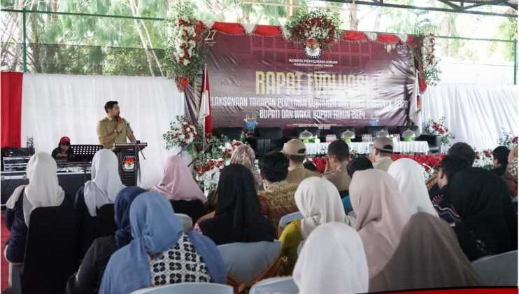 Wabup Lutim Buka Rapat Evaluasi Pelaksanaan Pilkada