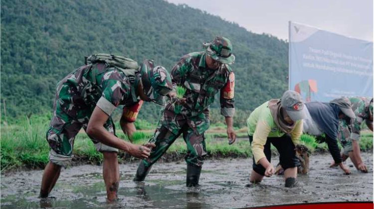 Perkuat Ketahanan Pangan dan Strategi Nasional: Pangdam XIII/Merdeka Dukung Proyek PT Vale di Morowali
