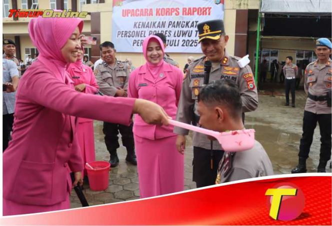 
					Selamat !  23 Personil Polres Luwu Timur Naik Pangkat, Ini Daftar Namanya
