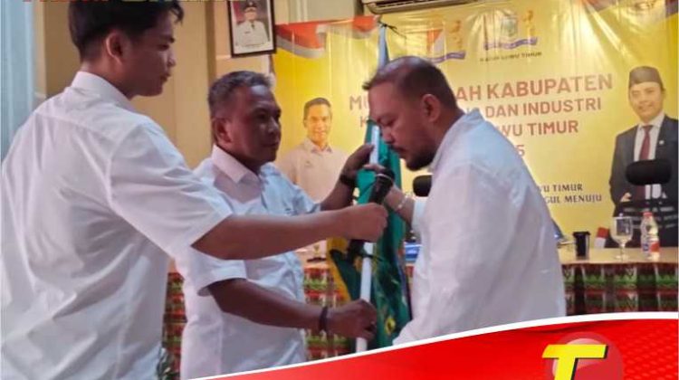 Terpilih Aklamasi Sebagai Ketua Kadin Luwu Timur, Aswin Janji Buat Kadin Profesional