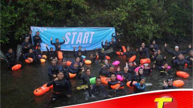 Semangat Kebersamaan dan Asta Cita, PT Vale Rayakan Melalui Open Water Renang Lintas Danau di Sorowako