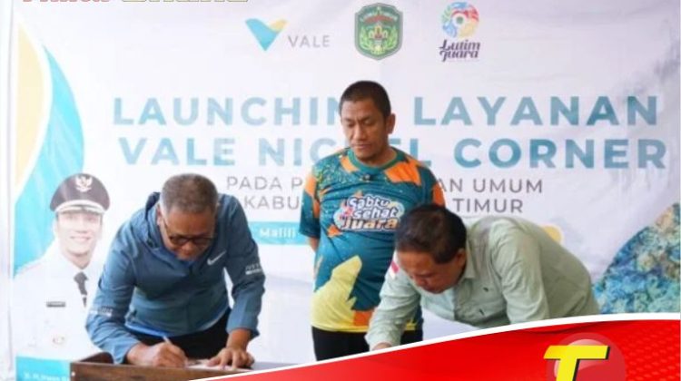 PT. Vale Kolaborasi Pemkab Lutim Resmikan Vale Nickel Corner