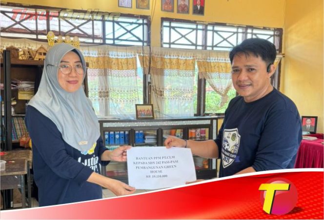 
					CLM Berikan Bantuan Pembangunan Green House SDN 242 Pasi-Pasi