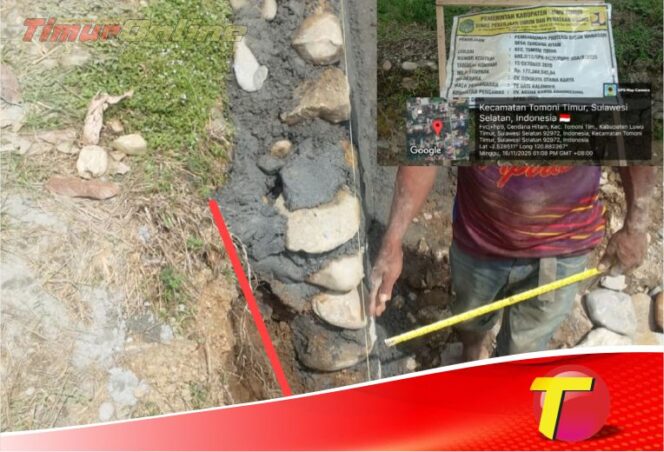 
					Proyek Milik Ponakan Bupati Lutim Disorot, Diduga Tak Sesuai Bestek