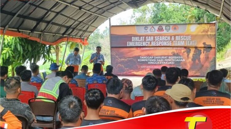 PT. CLM Bersama Basarnas dan BPBD Lutim Gelar Diklat SAR