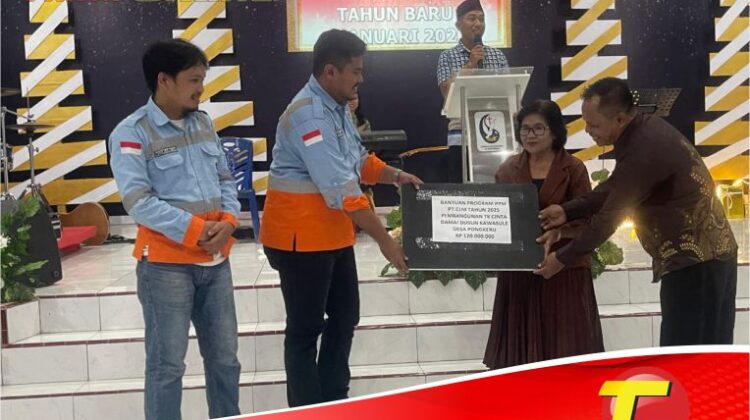 Jaga Komitmen Peningkatan Sektor Pendidikan, PT. CLM Berikan Bantuan Uang Tunai untuk Pembangunan TK Cinta Damai