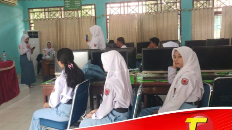 Siswa SMAN 4 Lutim Antusias Mengikuti Pelatihan Jurnalistik