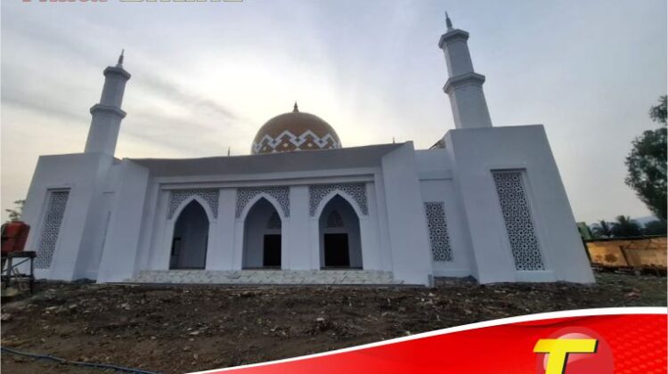 Proyek Islamic Center di Libukang Mandiri Disorot Warga, Atap Penyok