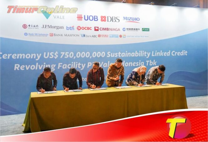 
					Perkuat Strategi Keuangan Berkelanjutan, PT Vale Raih Fasilitas Pinjaman Sindikasi Berbasis ESG Senilai US$750 Juta