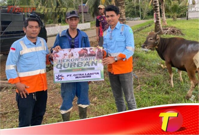 
					Idul Adha 2026, PT. CLM Serahkan 7 Ekor Sapi di Wilayah Pemberdayaan
