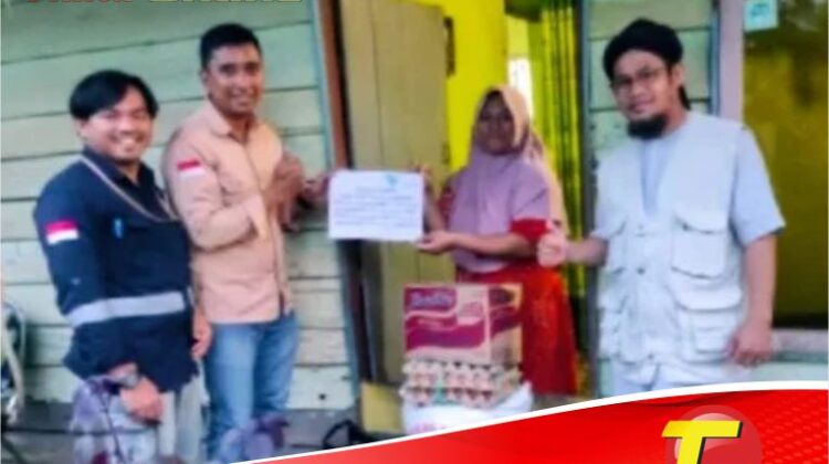 Gercep PT. Vale Berikan Bantuan ke Warga Korban Bencana Puting Beliung