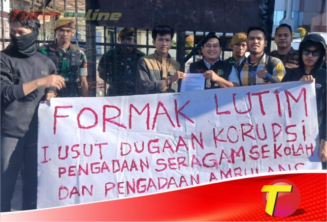 
					Dugaan Tindak Pidana Korupsi di Lutim, Mahasiswa : Ancaman Serius Terhadap Pembangunan Daerah