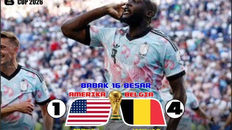 Amerika Serikat Kalah Dari Belgia, Tiga Tuan Rumah Kandas