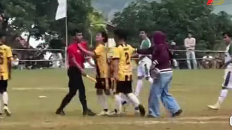 Potret Hitam Turnamen Sepakbola Tarkam di Kabupaten Luwu Timur, Selalu Ricuh