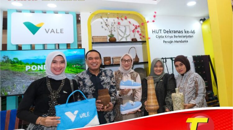 Melestarikan Tradisi, Menciptakan Peluang: PT Vale Promosi Produk UMKM Binaan di Perayaan HKG PKK Nasional dan HUT Dekranas