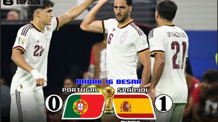 Spanyol Menang Tipis Atas Portugal, Ronaldo Pulang Kampung