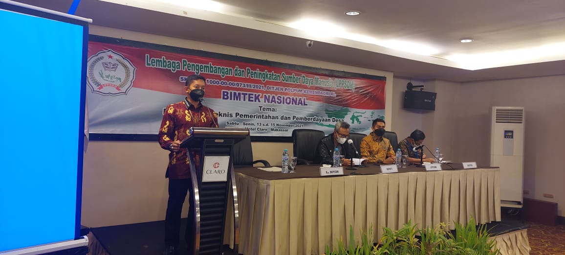 BKPSDM Lutim Gelar Pelatihan Pemerintahan Desa di Makassar