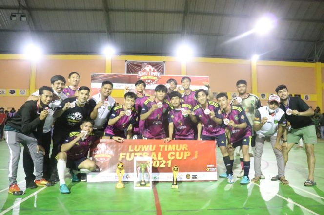 
					Tim Futsal Porprov Juara Luwu Timur Futsal Cup I